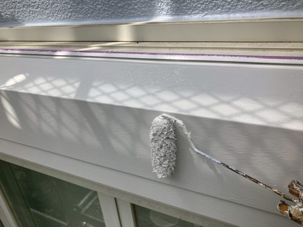 シャッターＢＯＸ仕上げ２回目