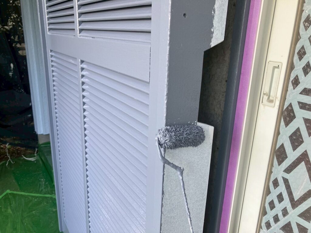 雨戸仕上げ２回目