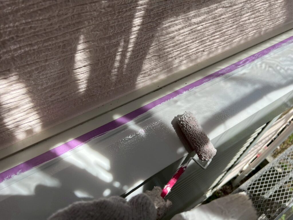 シャッターＢＯＸ仕上げ２回目