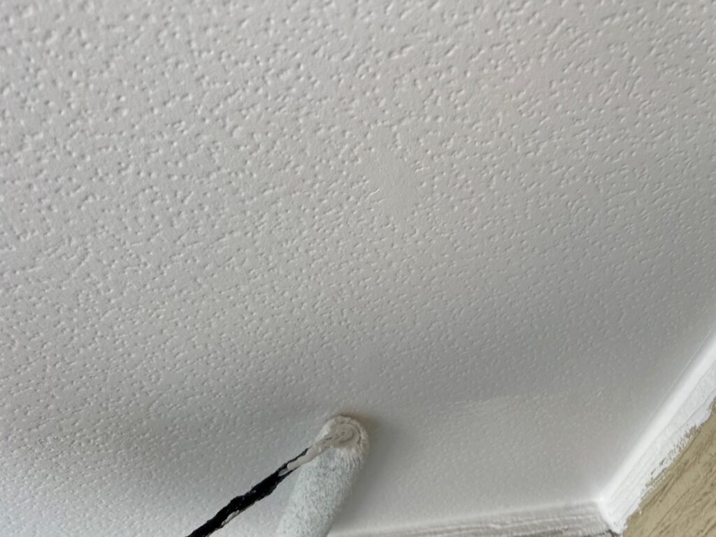 軒天仕上げ２回目