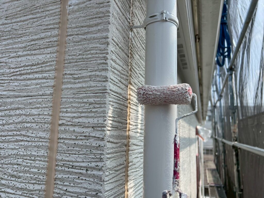 雨樋仕上げ１回目