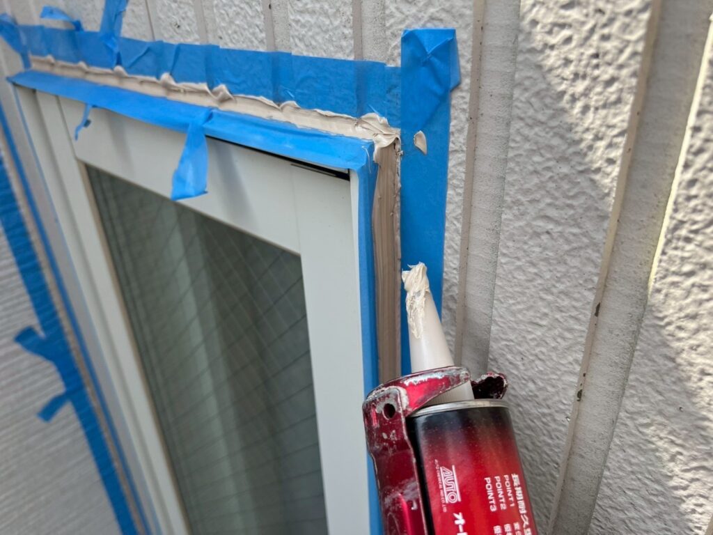 コーキング充填