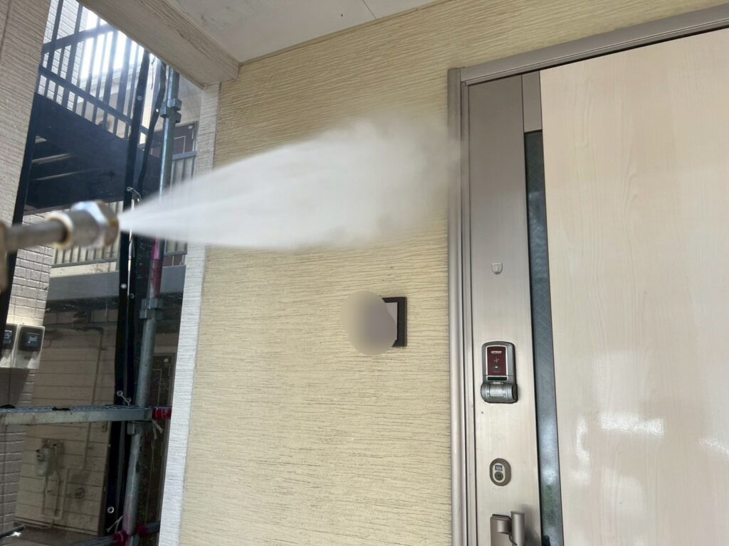 外壁高圧ジェット洗浄