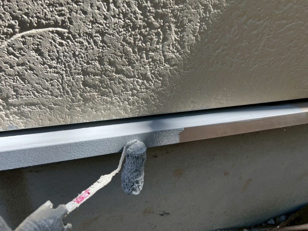 水切りさび止め塗布