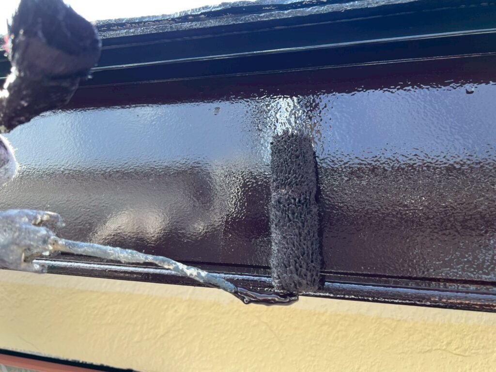 破風板仕上げ２回目