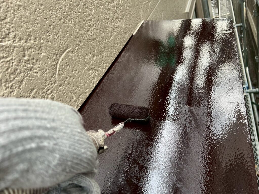 霧除け天板仕上げ２回目