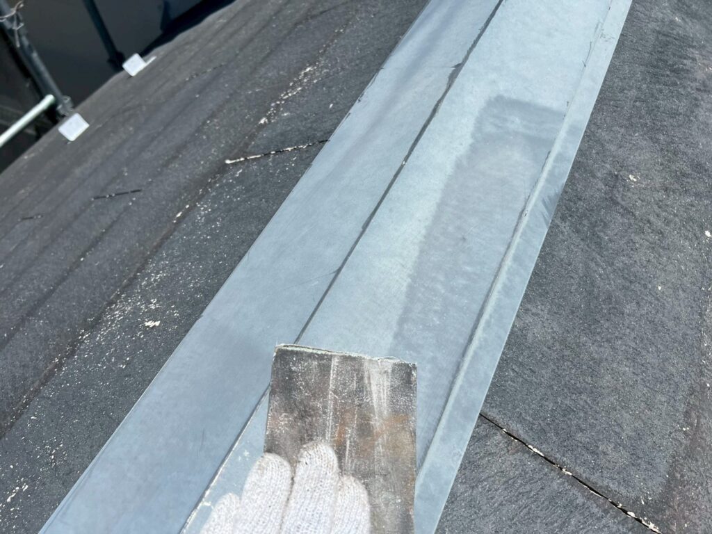 屋根板金素地調整