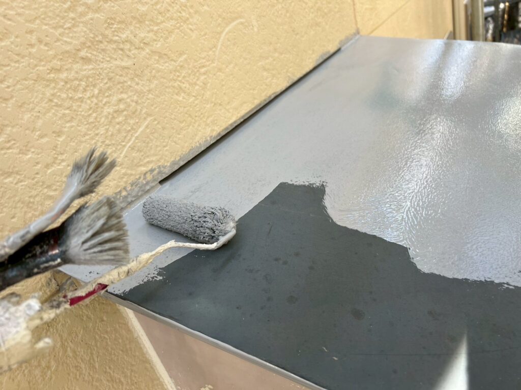 霧除け天板さび止め