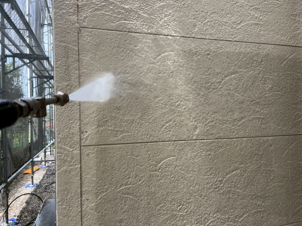 外壁高圧ジェット洗浄