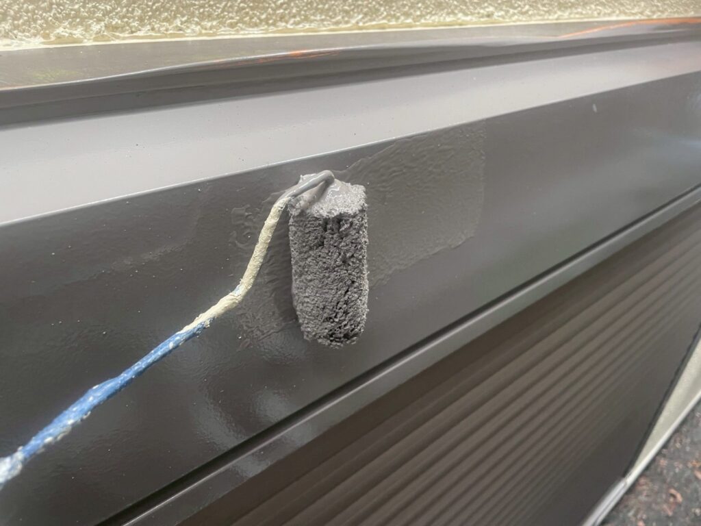 シャッターＢＯＸ仕上げ２回目