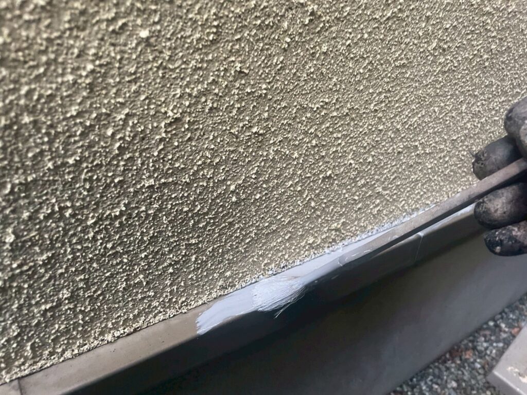 水切りさび止め塗布