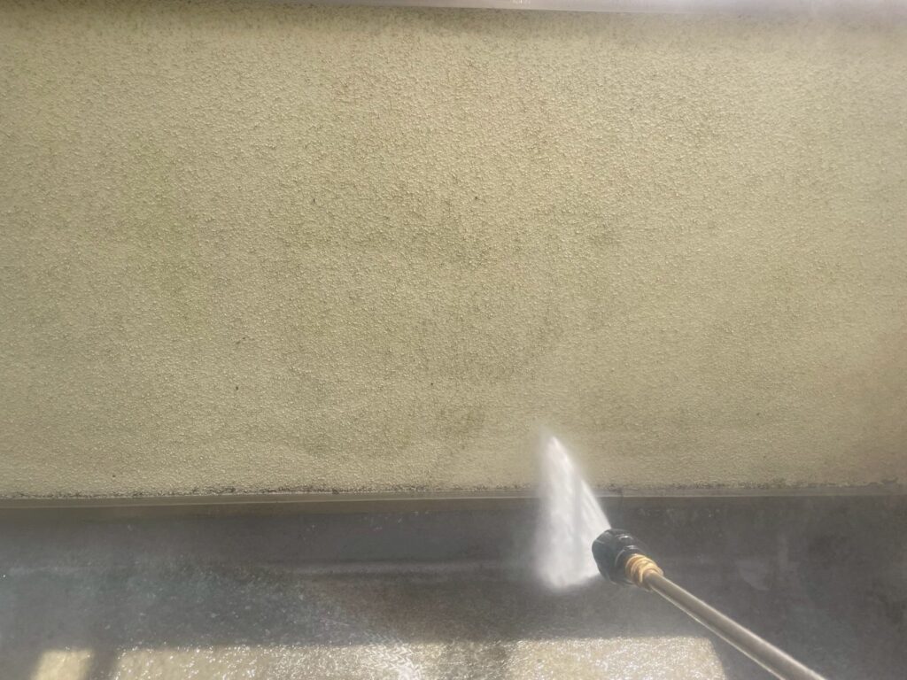 水切り高圧ジェット洗浄