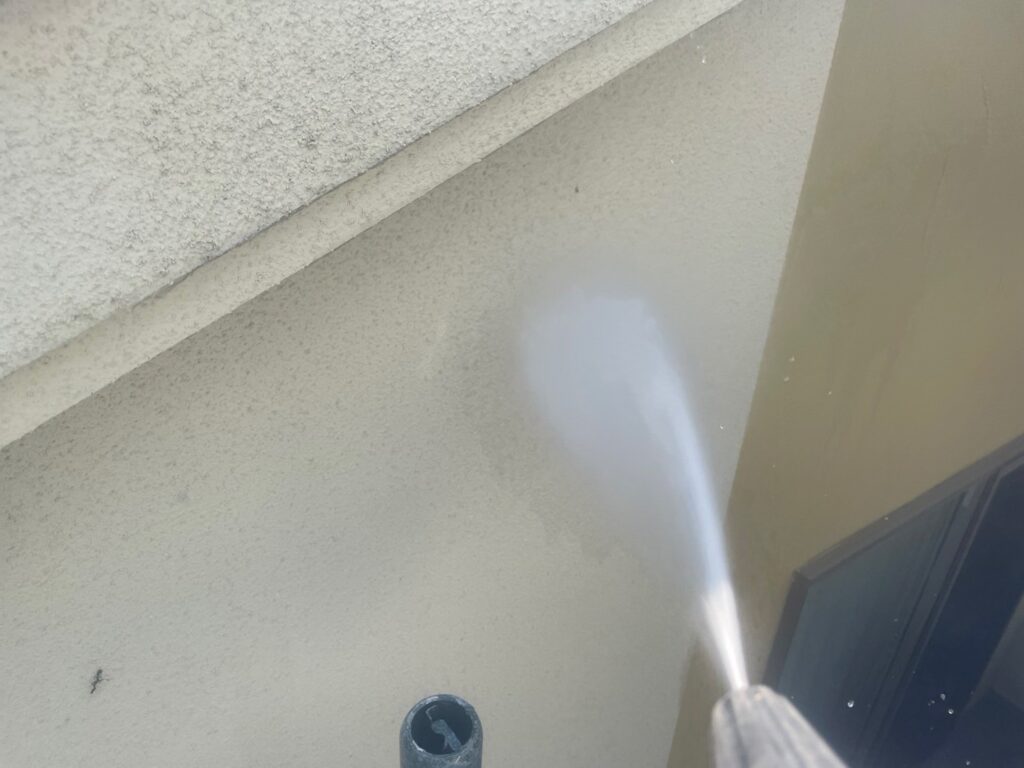 壁高圧ジェット洗浄