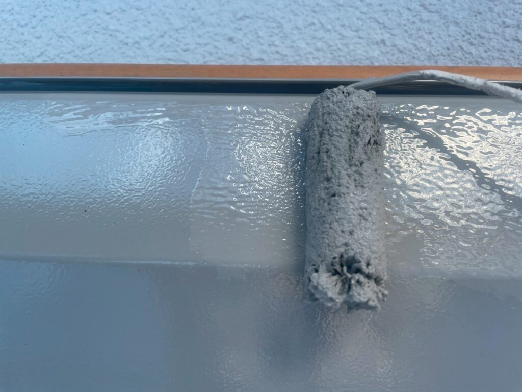 シャッターＢＯＸ仕上げ２回目