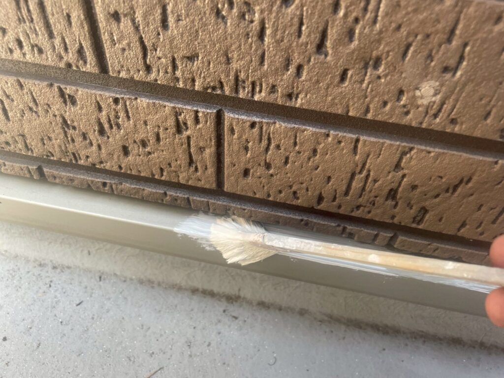 水切りさび止め塗布