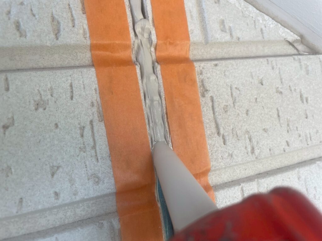 コーキング充填