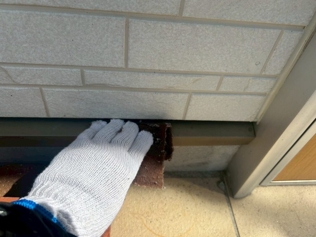 水切り素地調整