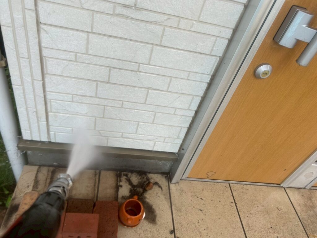 水切り高圧ジェット洗浄