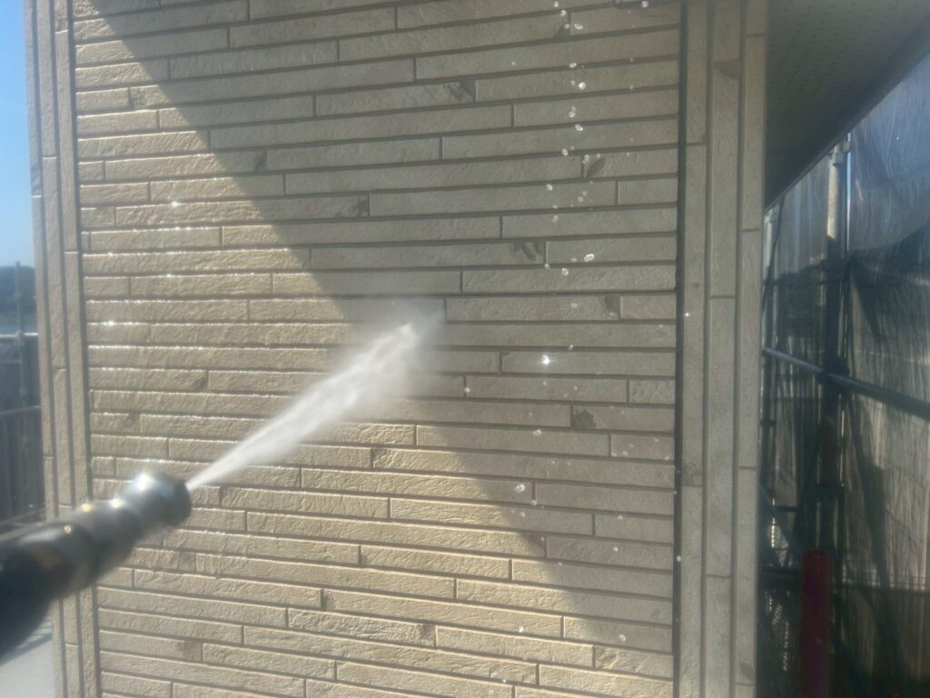 外壁高圧ジェット洗浄
