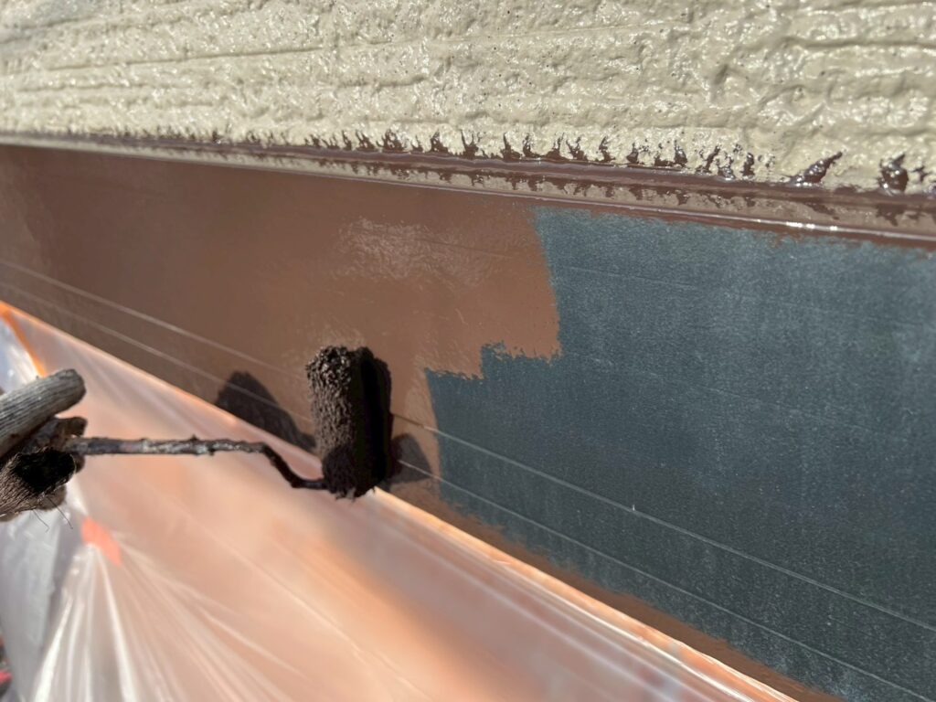 幕板仕上げ１回目