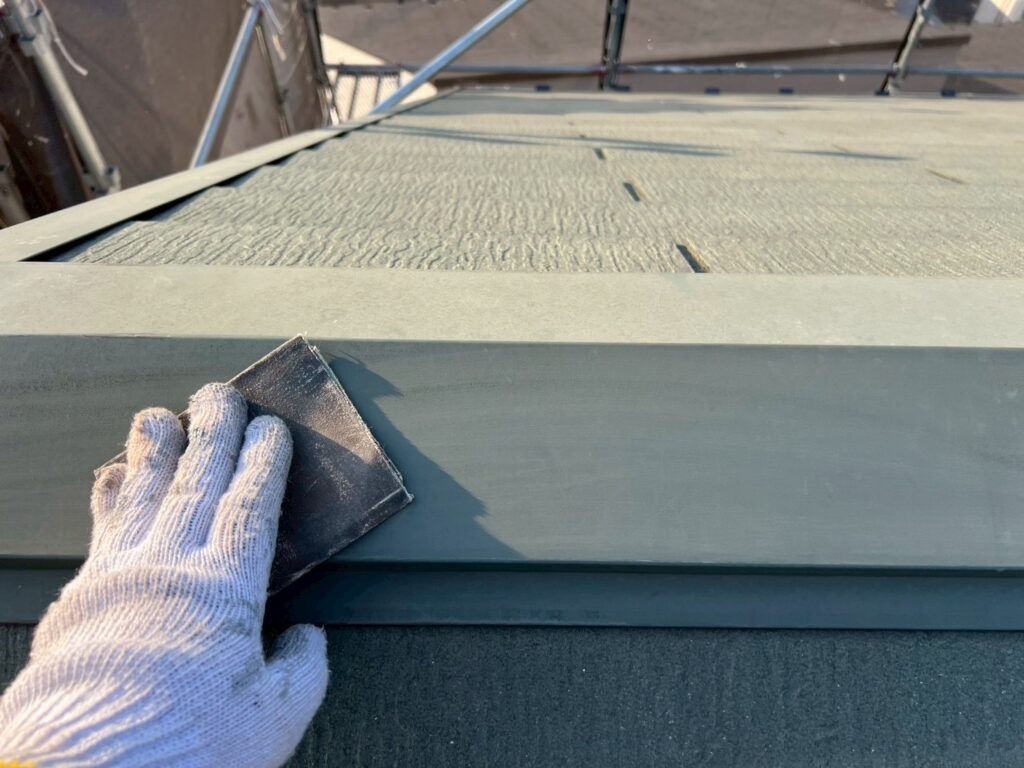 屋根板金素地調整