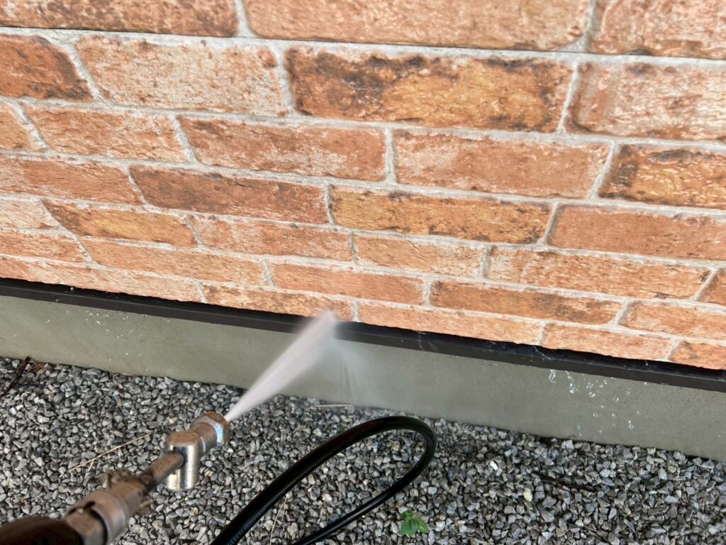 水切り高圧ジェット洗浄