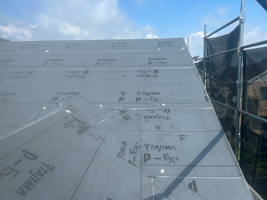 ルーフィング設置