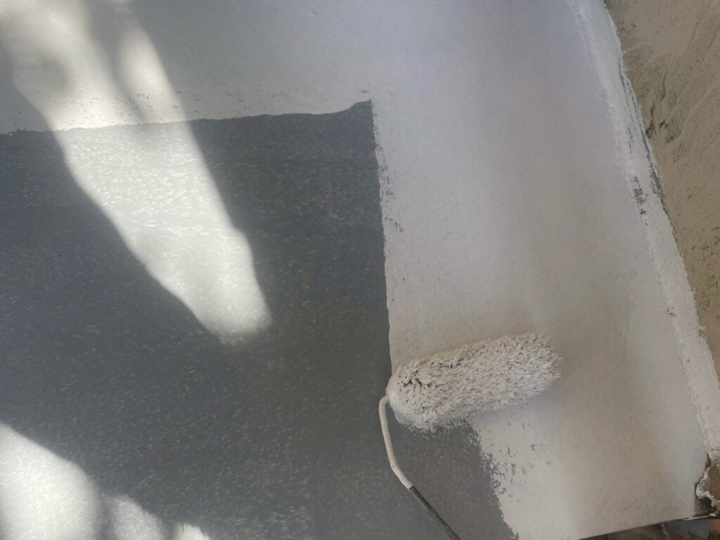 出窓板金仕上げ１回目