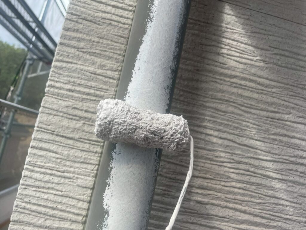 雨樋仕上げ１回目