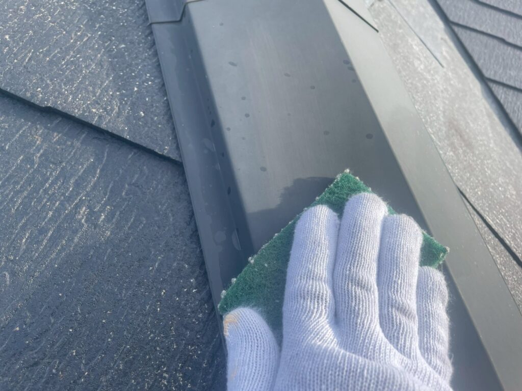 屋根板金素地調整