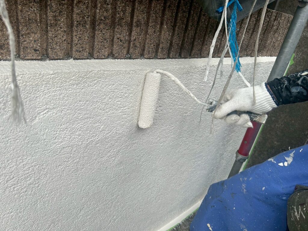 擁壁仕上げ２回目