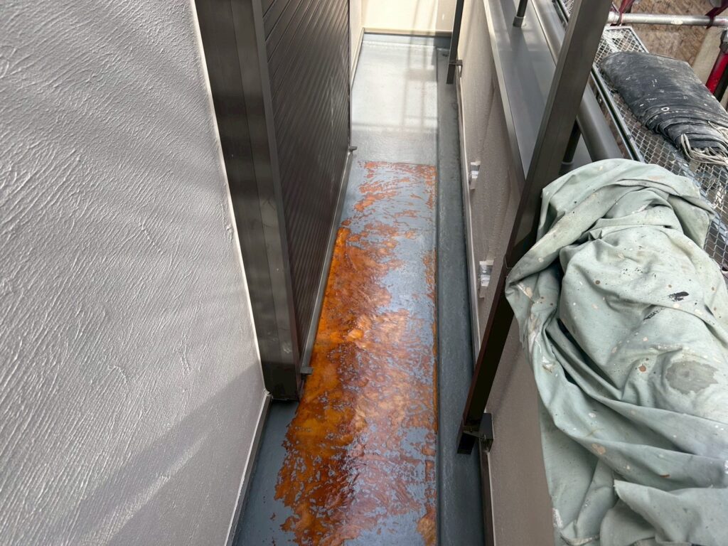 塗布後