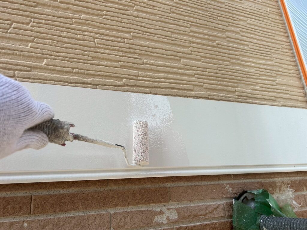 幕板仕上げ１回目