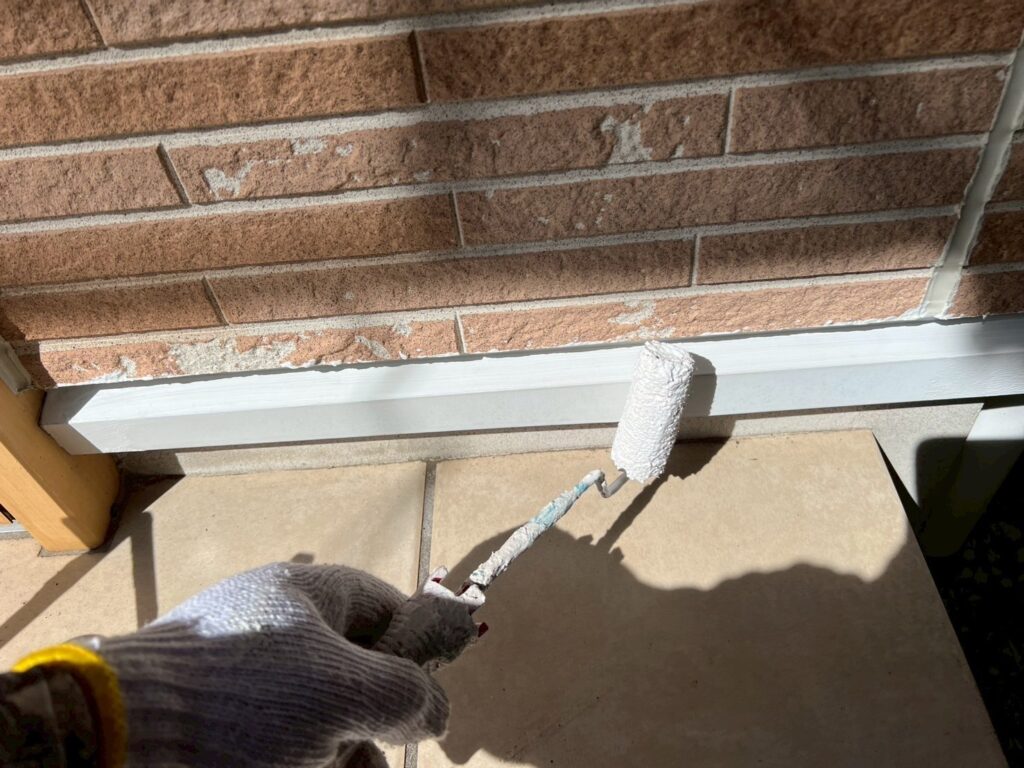 水切りさび止め塗布