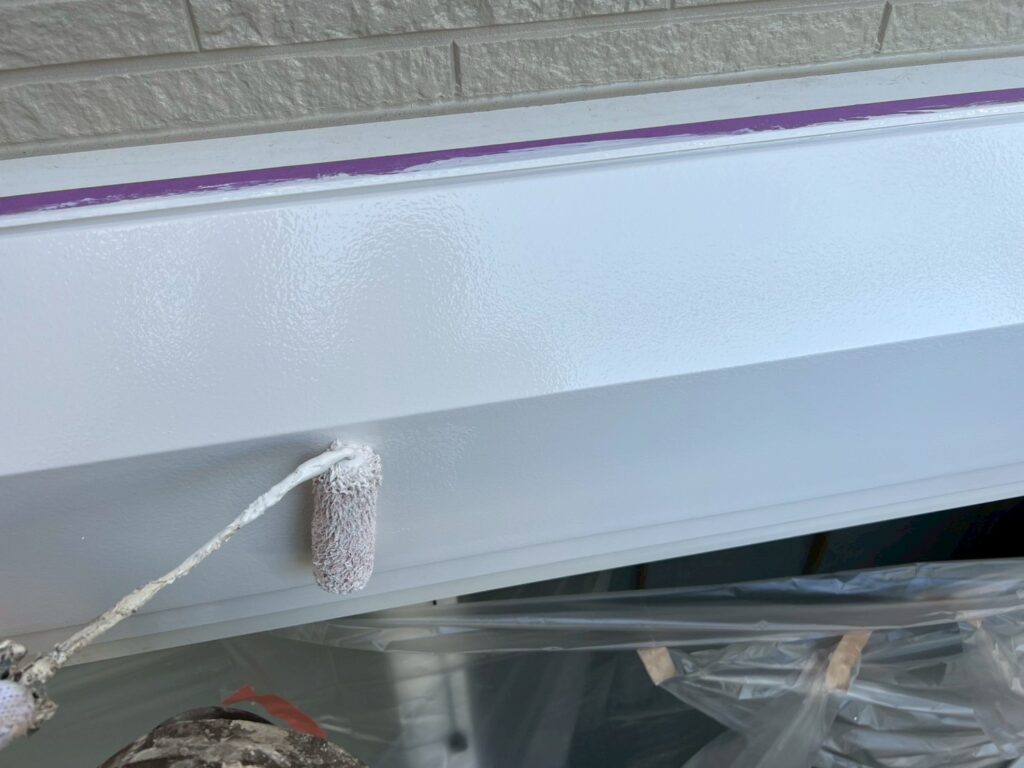 シャッターＢＯＸ仕上げ２回目