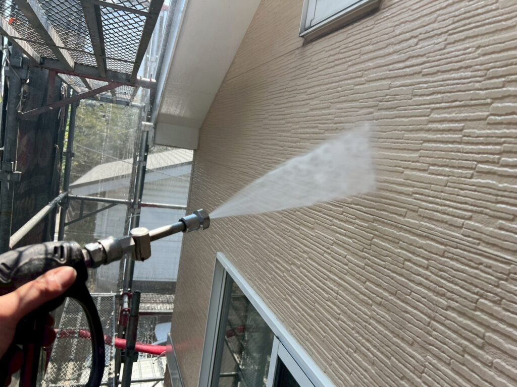 外壁高圧ジェット洗浄
