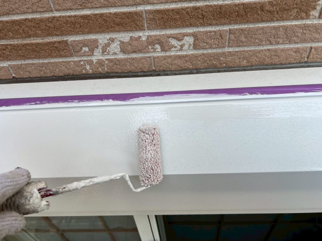 シャッターＢＯＸ仕上げ１回目