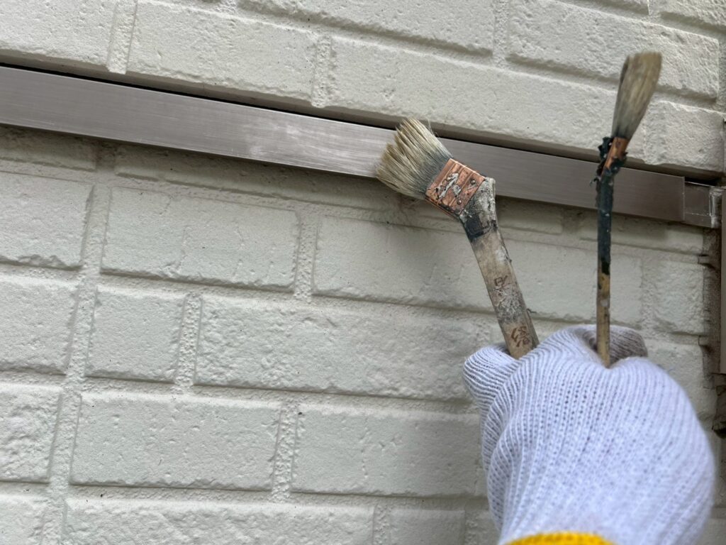 水切り専用プライマー塗布