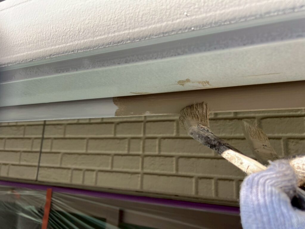 鼻隠し仕上げ1回目