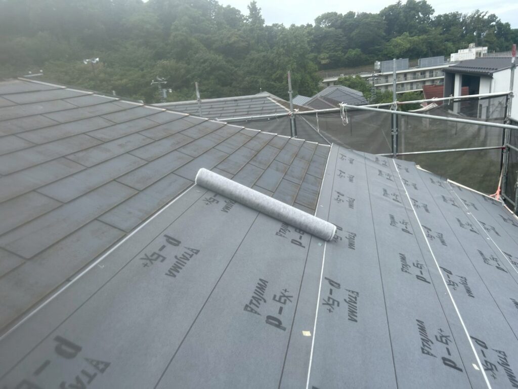 ルーフィング設置