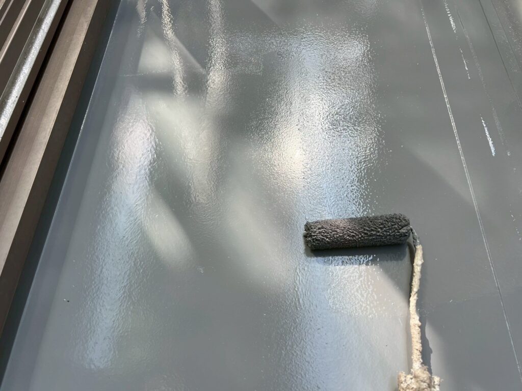 トップコート上塗り