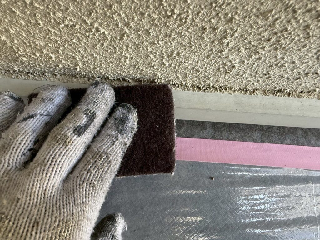 水切り素地調整