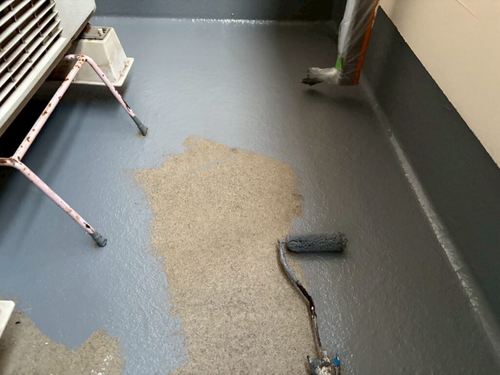 トップコート中塗り