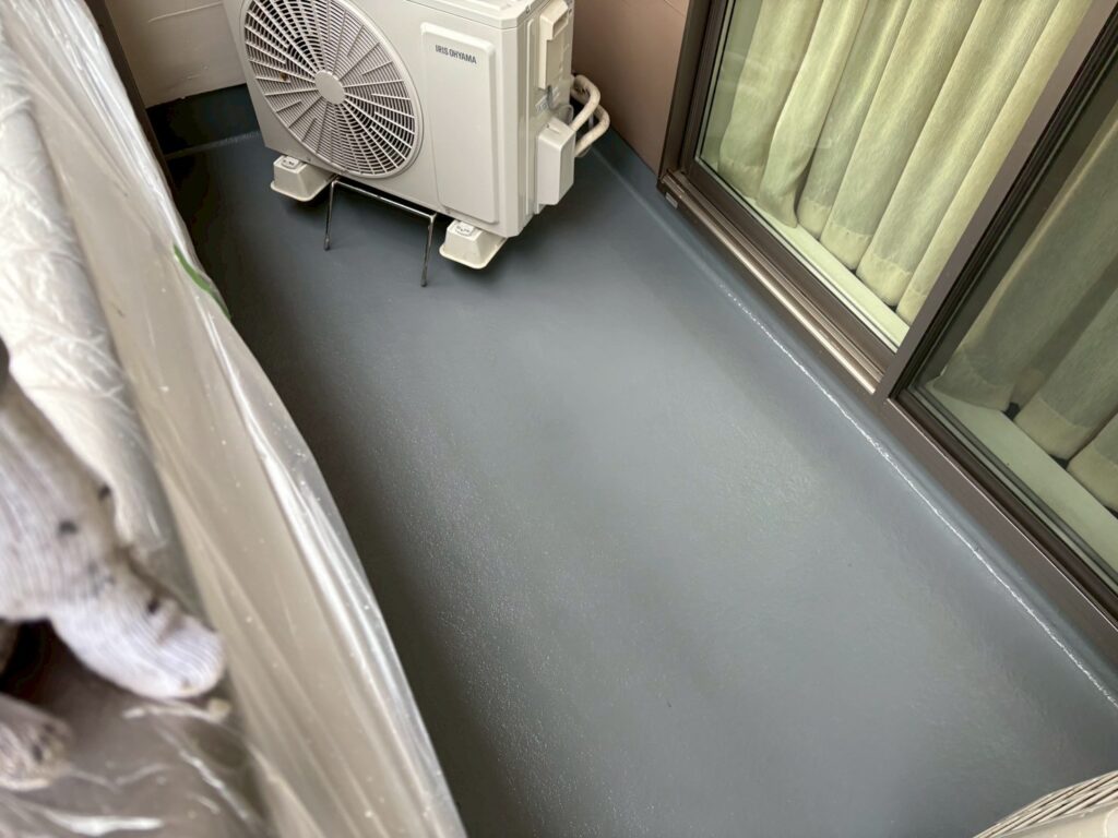 上塗り後