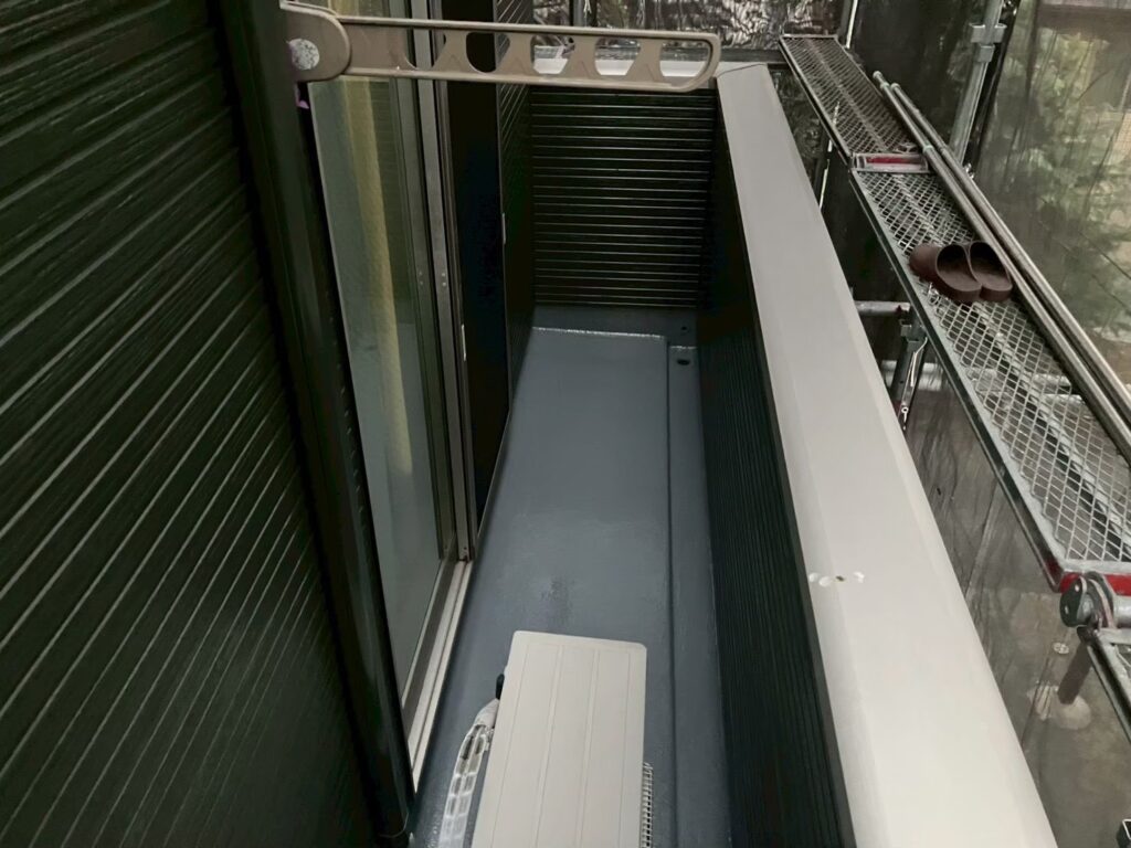 上塗り後