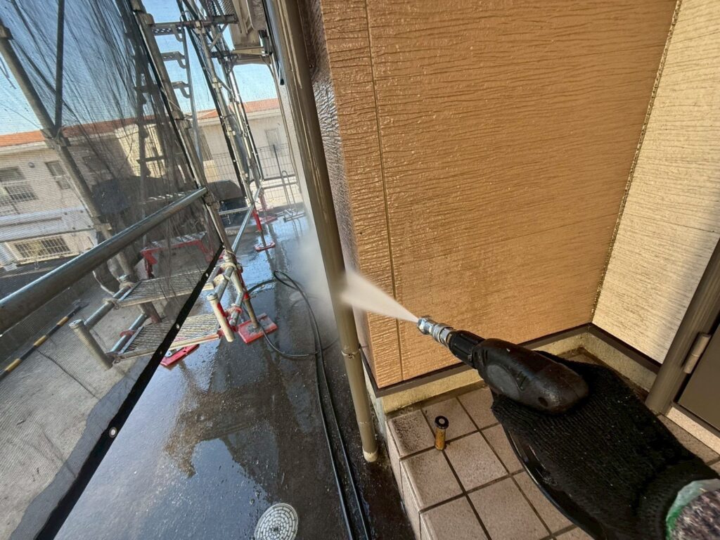 雨樋高圧ジェット洗浄