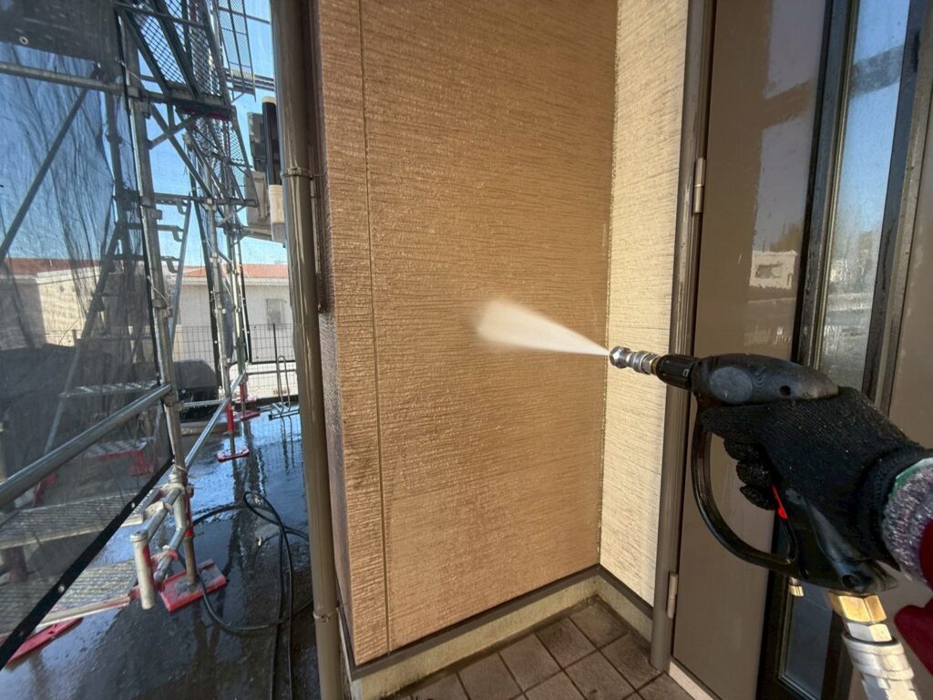 外壁高圧ジェット洗浄