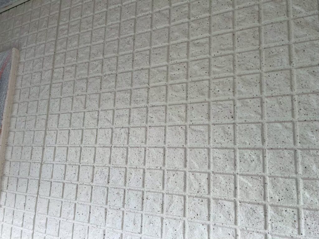 仕上げ吹付後
