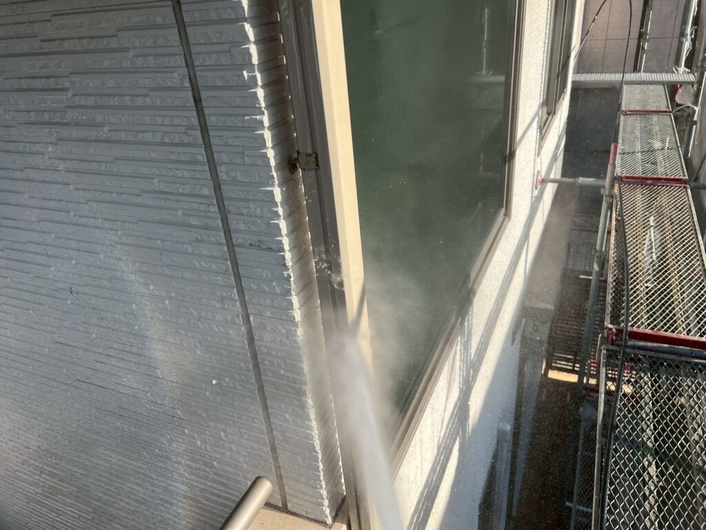 雨樋高圧ジェット洗浄