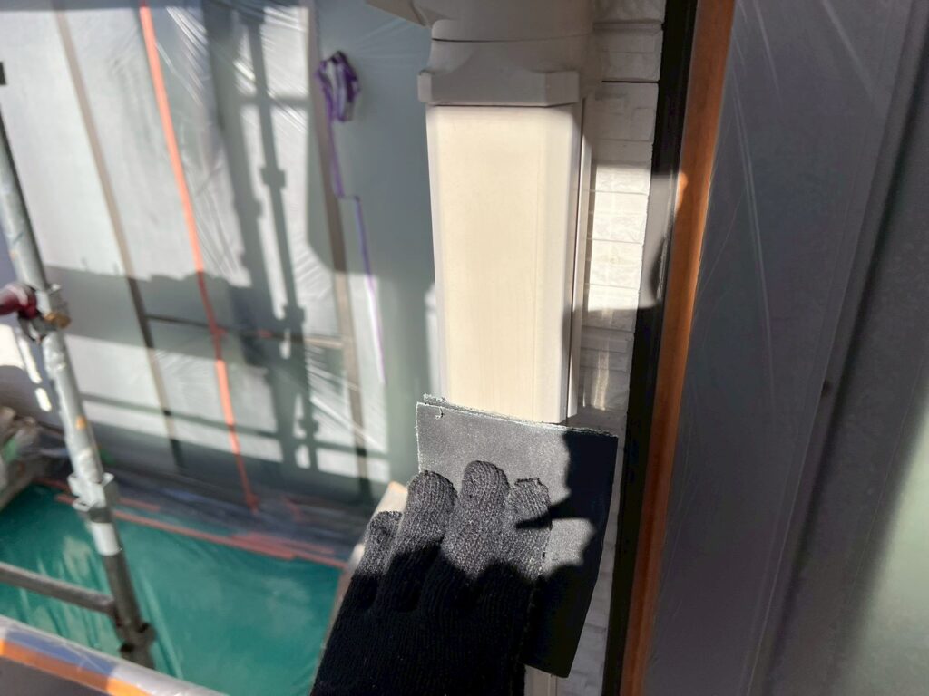 雨樋素地調整